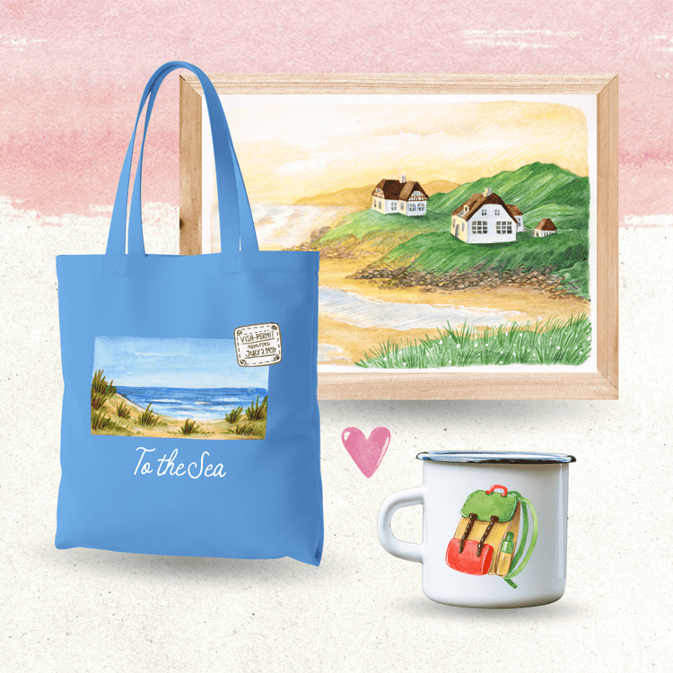 Tote Bags, T-Shirts & More - Comming Soon!